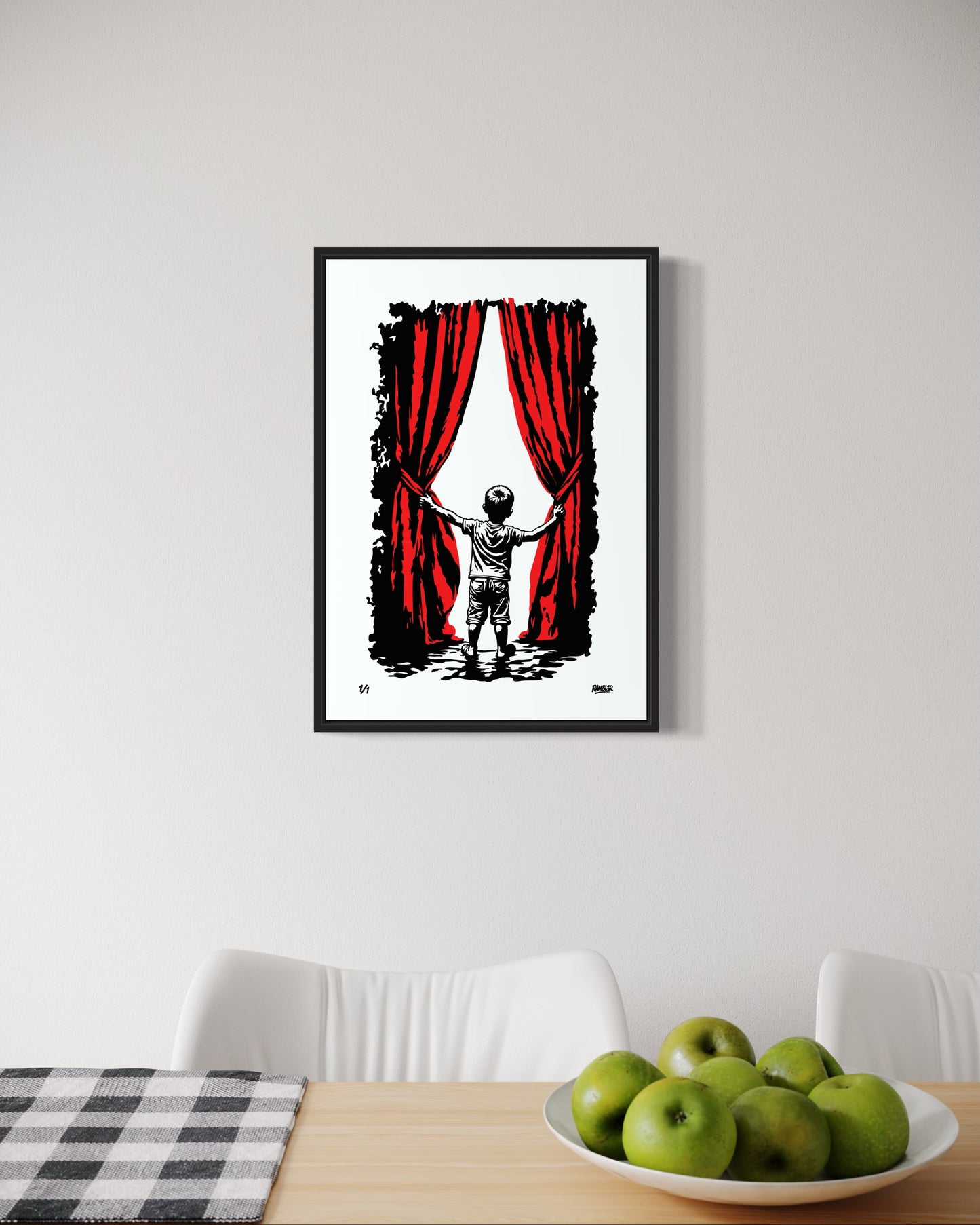 Beyond the Curtain (1/1 original)