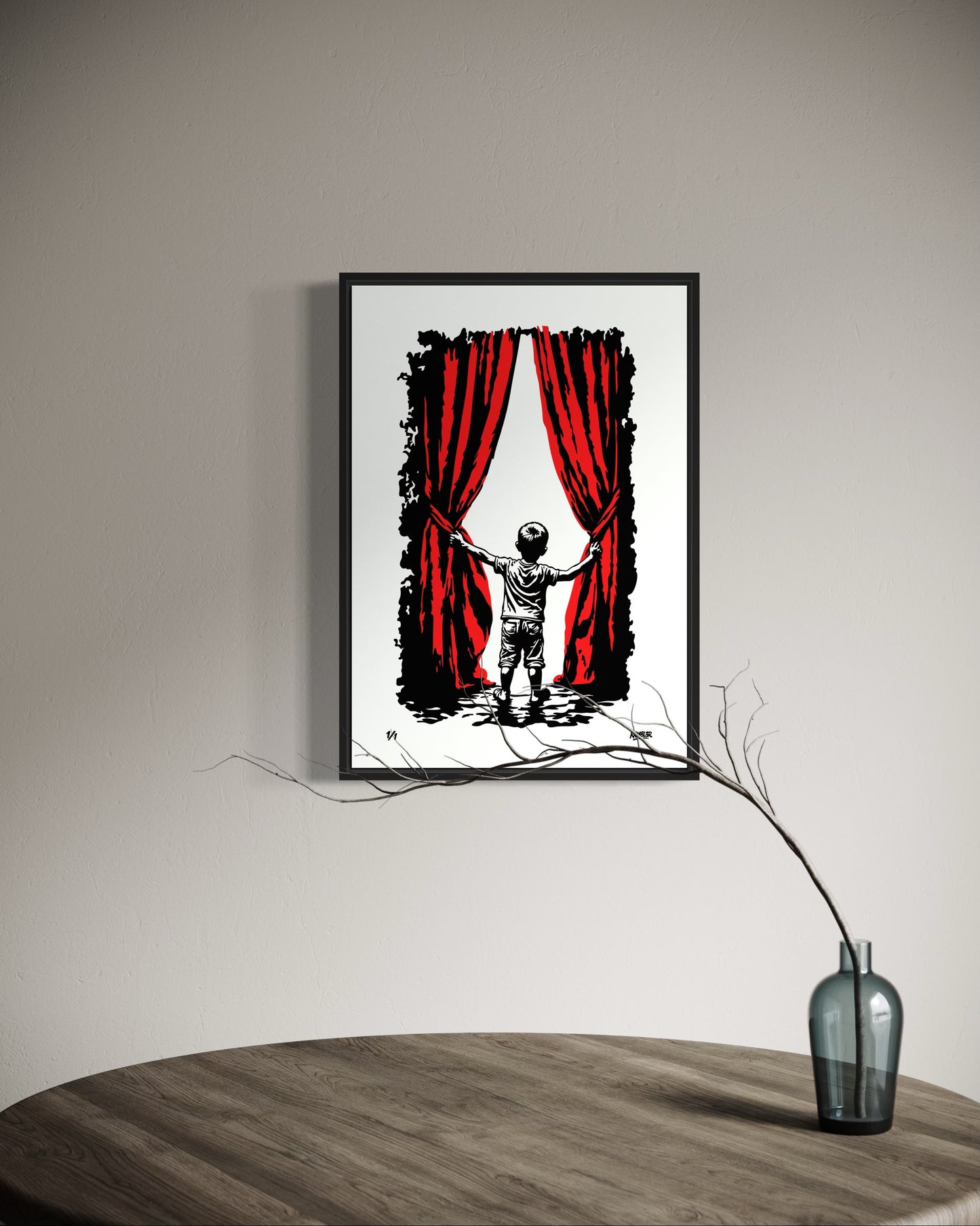 Beyond the Curtain (1/1 original)