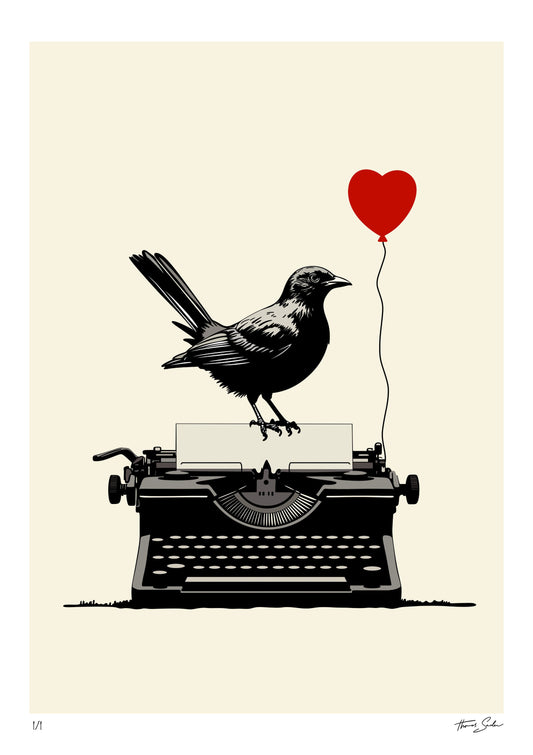 The Writer’s Heart (1/1, A2)